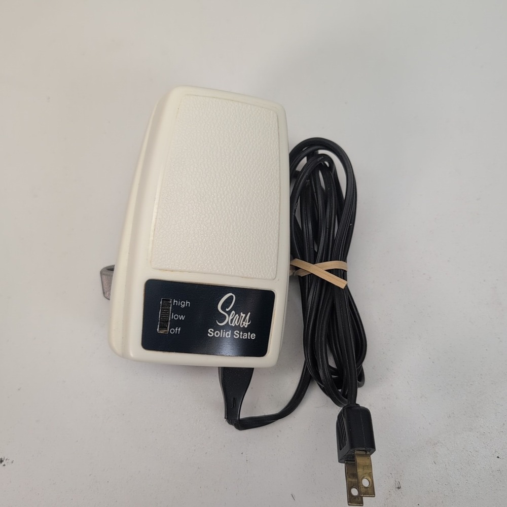 SEARS‎ Solid State Handheld Multi-Speed Massager 482-2284 WORKS Vintage